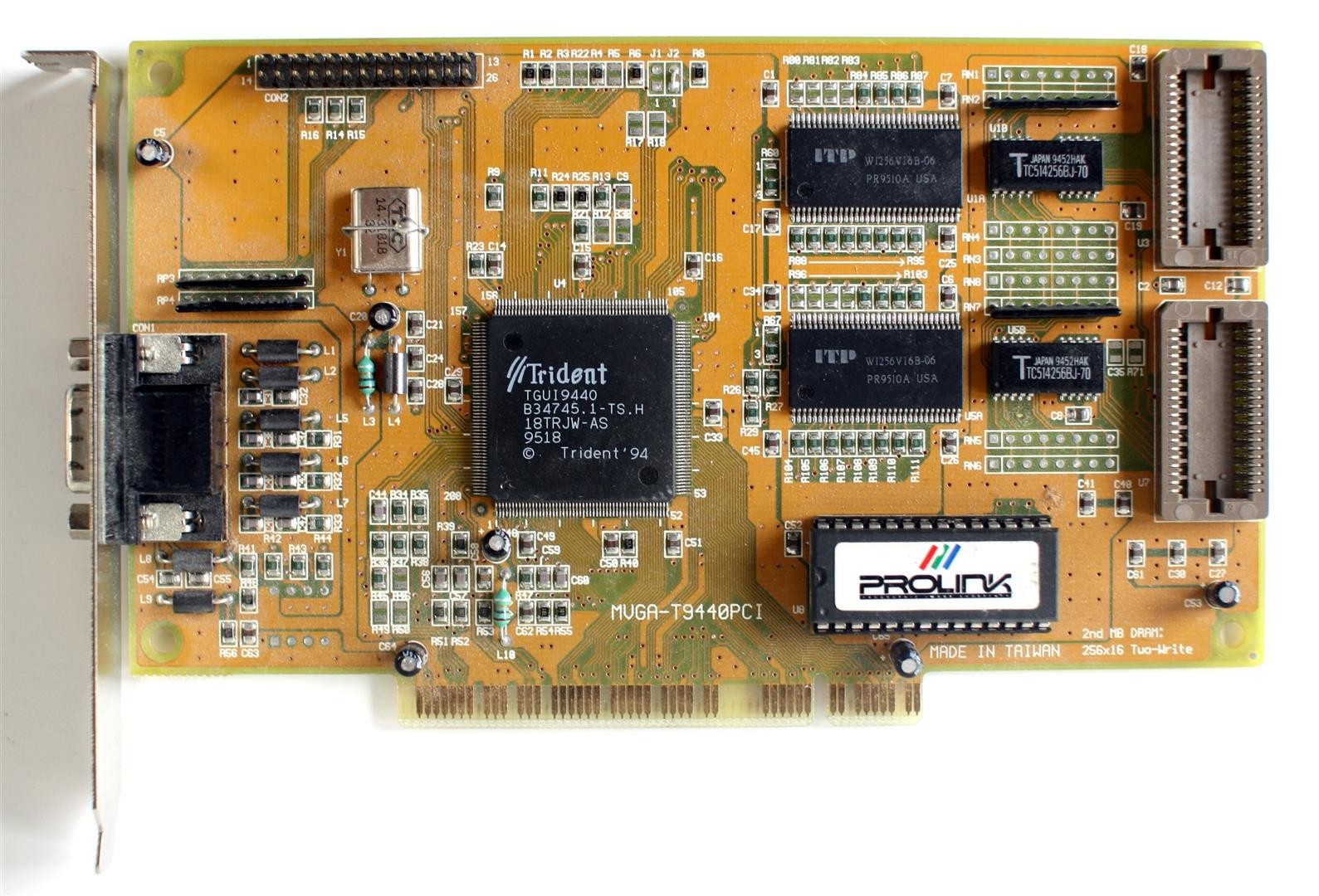 Video card pci, mvga-t9440pci, ib9mvgat94pci,(b.8b)