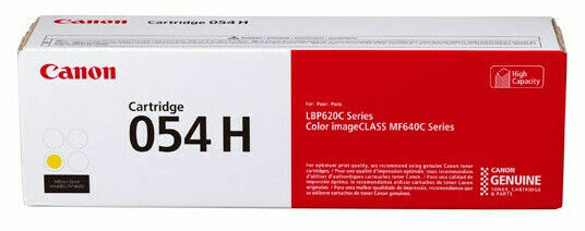 Canon 054H Toner - Yellow High Yield