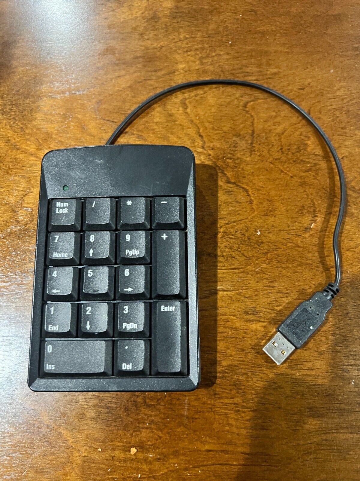 Targus PAUK001 V2.0 Black Wired Retractable USB Cable Numeric Mobile Mini Keypad