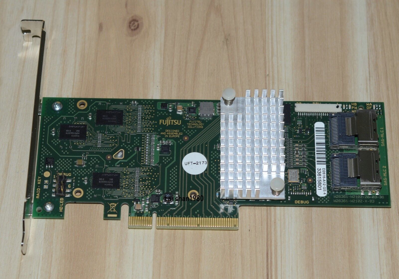 Fujitsu D2616 LSI 2108 SATA / SAS Raid 6G 512M cache Controller
