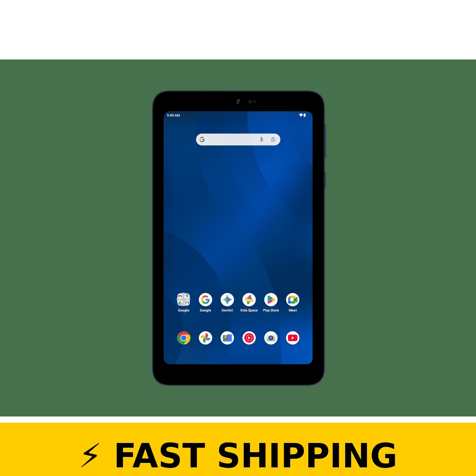 onn 7" Core Tablet, 64 GB, Android 16, Navy