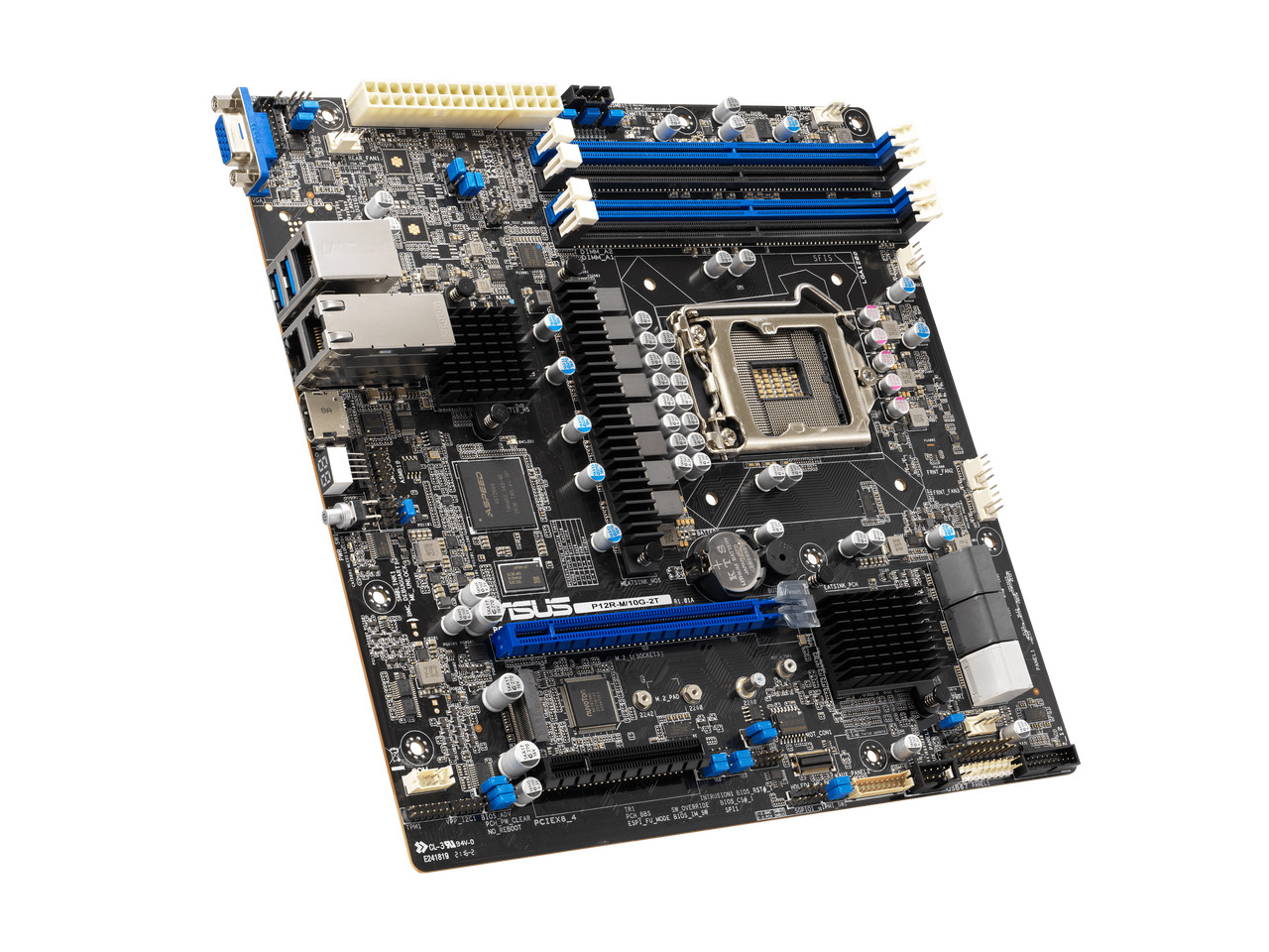 ASUS P12R-M/10G-2T Intel® Xeon® E-2300 LGA 1200 Micro-ATX server motherboard