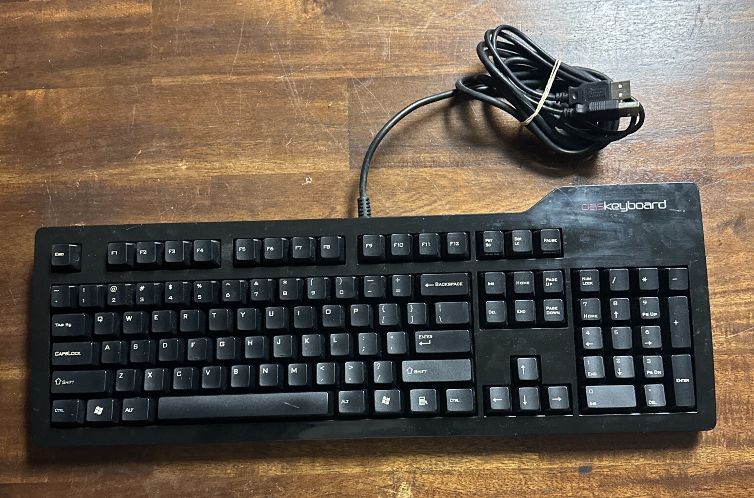 Das Keyboard Professional Model S Cherry MX Blue Keyboard DASK3PROMB1-CO USB 2.0