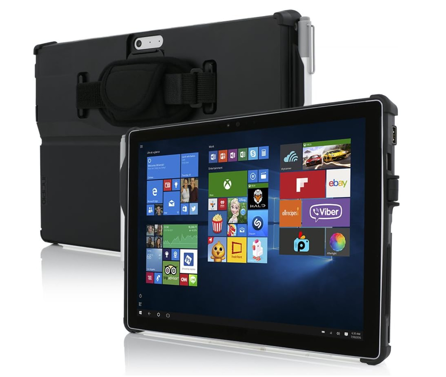 *NEW SEALED Incipio PW-220-BLK Microsoft Surface Pro 4 Protective CASE +SHIP*
