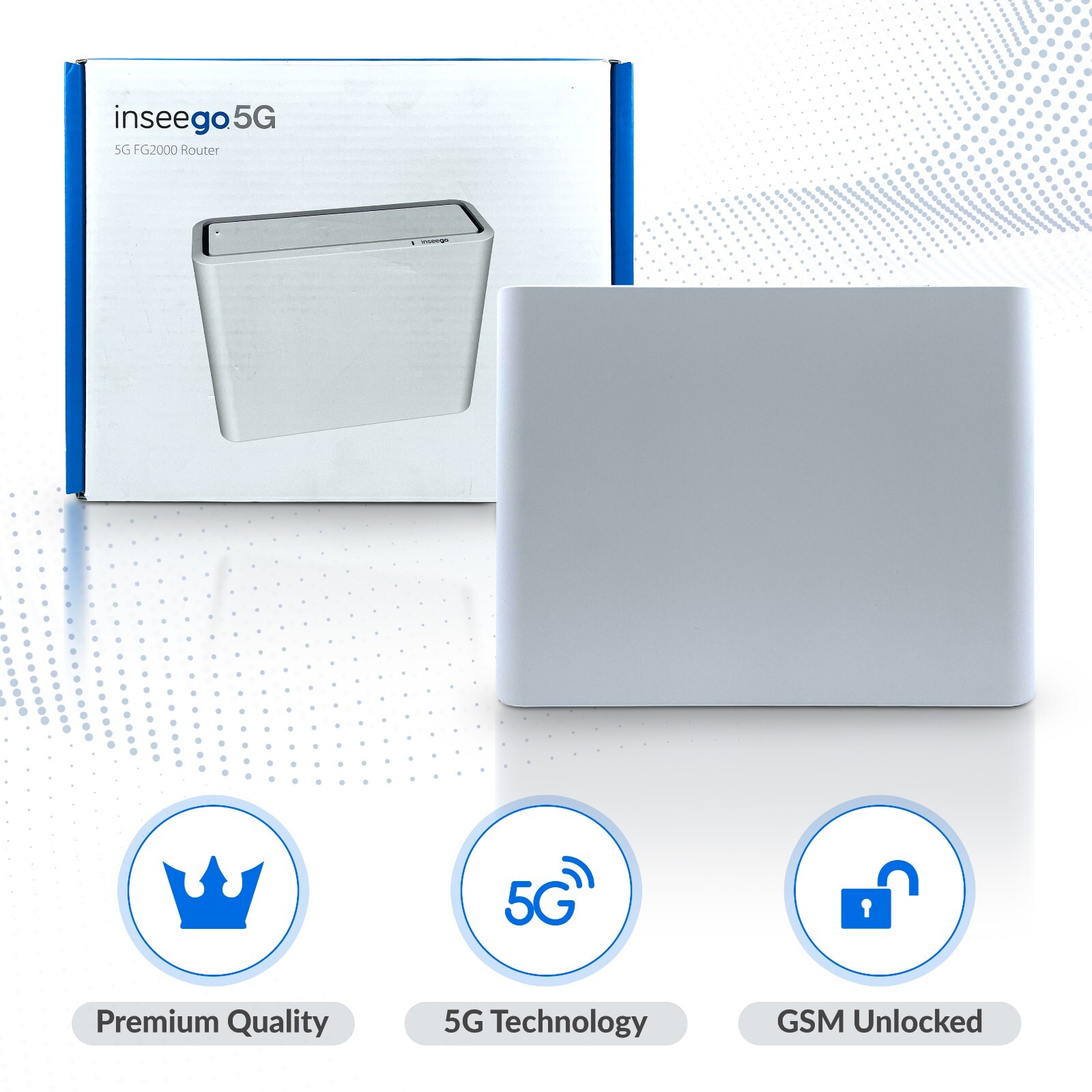  Inseego Wavemaker 5G Wireless Indoor Router FG2000 series -(GSM Unlocked)