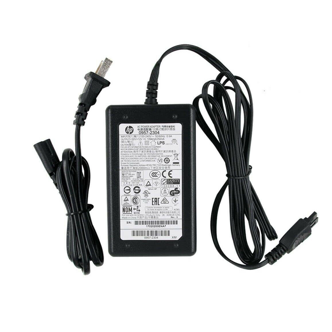 Genuine 35W HP AC DC Adapter 0957-2304 0957-2305 +32V +12V 1094mA 250mA Charger