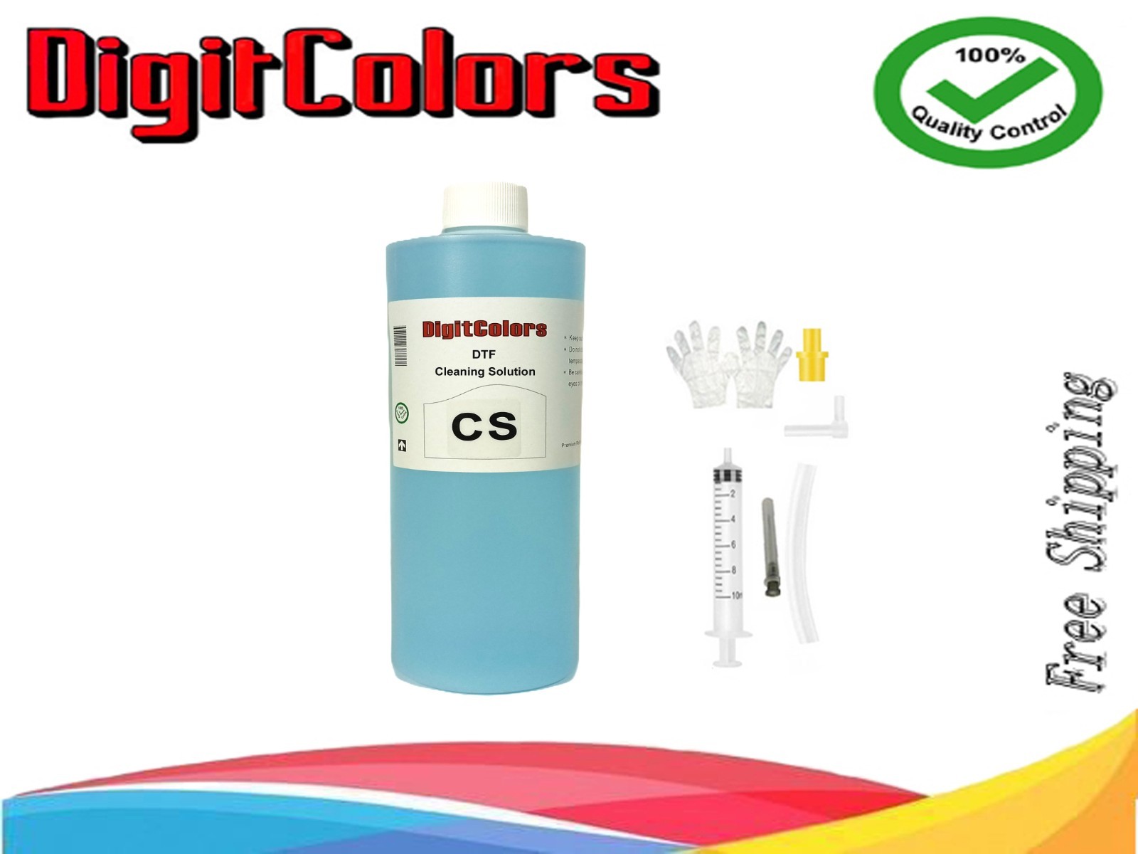 DTF Cleaning Solution Cleaning Fluid Printhead Unblock Cleaning 500ml / 1000ml