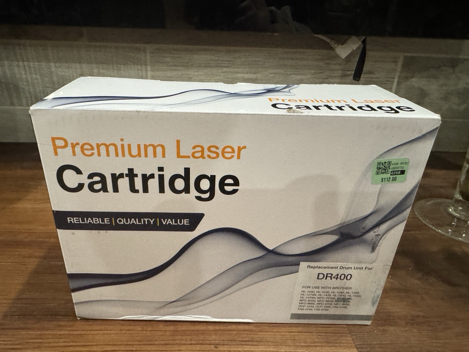Premium Laser Cartridge DR400 Brother Replacement Drum Unit SEALED