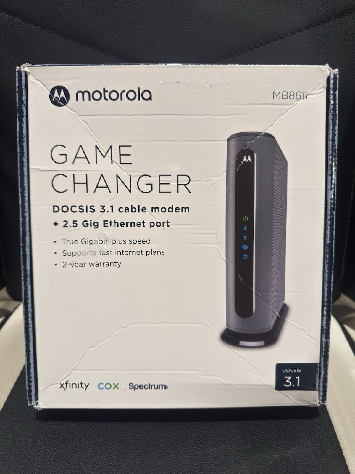 Motorola MB8611 DOCSIS 3.1 Cable Modem 2.5Gb Ethernet
