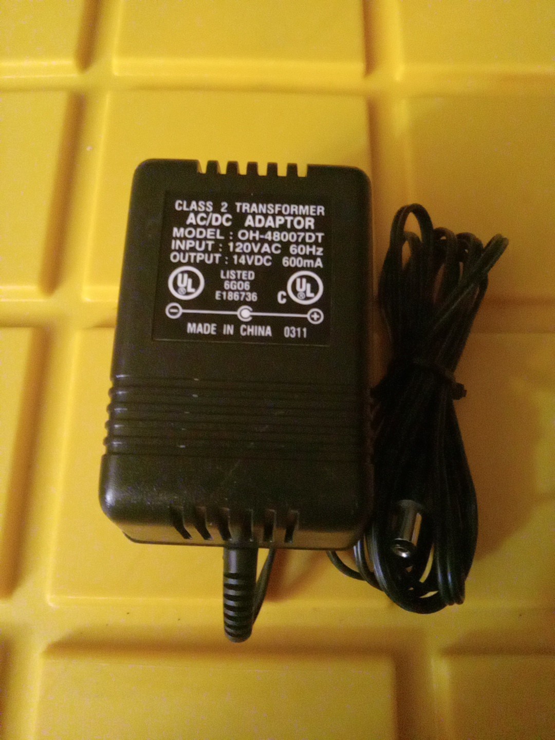 Generic OH-48007DT 14V AC / DC Adapter General Power Supply Charger . 