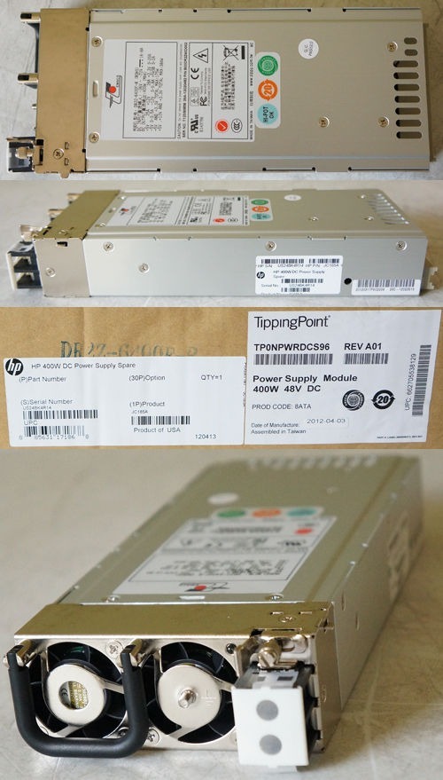 HP TIPPING POINT 400W DC SPARE POWER SUPPLY JC185A