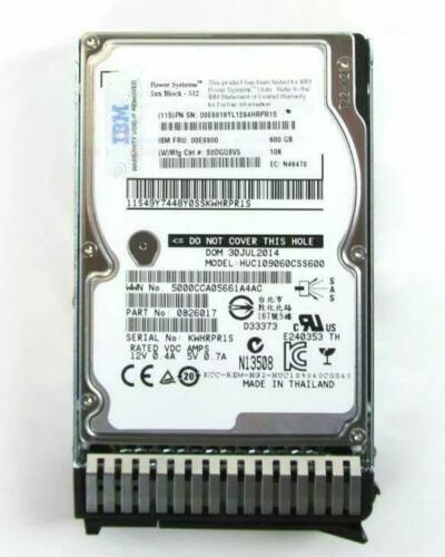 Compatible IBM 00E9920 00E9900 600GB 10K SFF SAS disk drive AIX and Linux