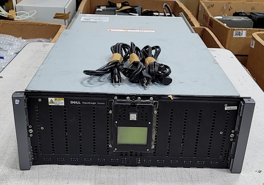 Dell EqualLogic PS6500 0937028-01 SAN Storage Array 48-Bay SEE NOTES