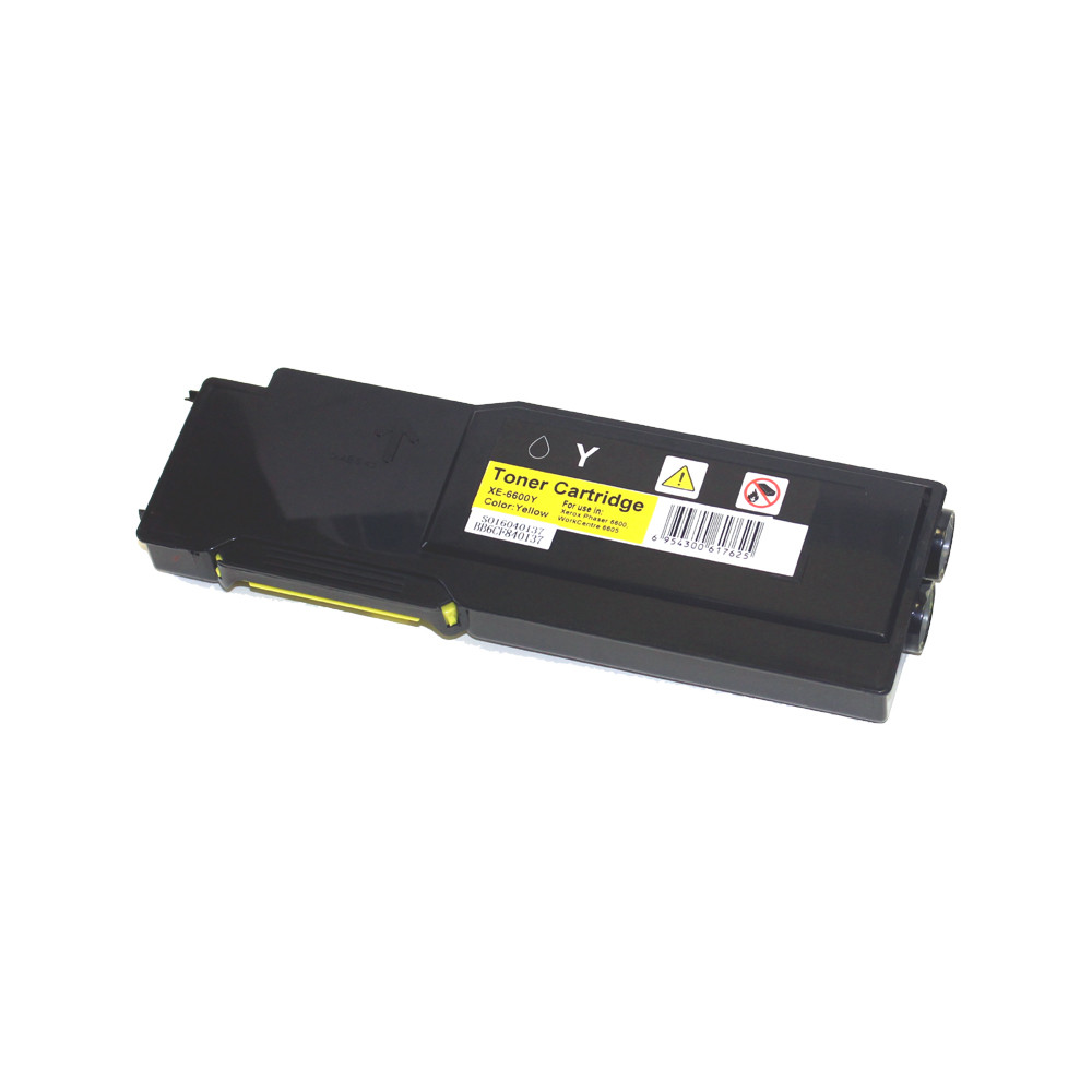 1PK NON-OEM Yellow Xerox Toner For Phaser 6600 6600DN WorkCentre 6605 6605DN 