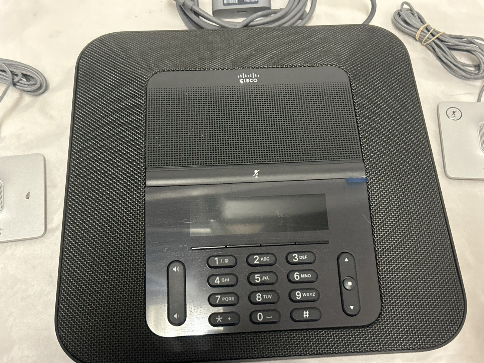 Cisco 8832 IP Conference Phone with Power AC, and 2 wired michrophone