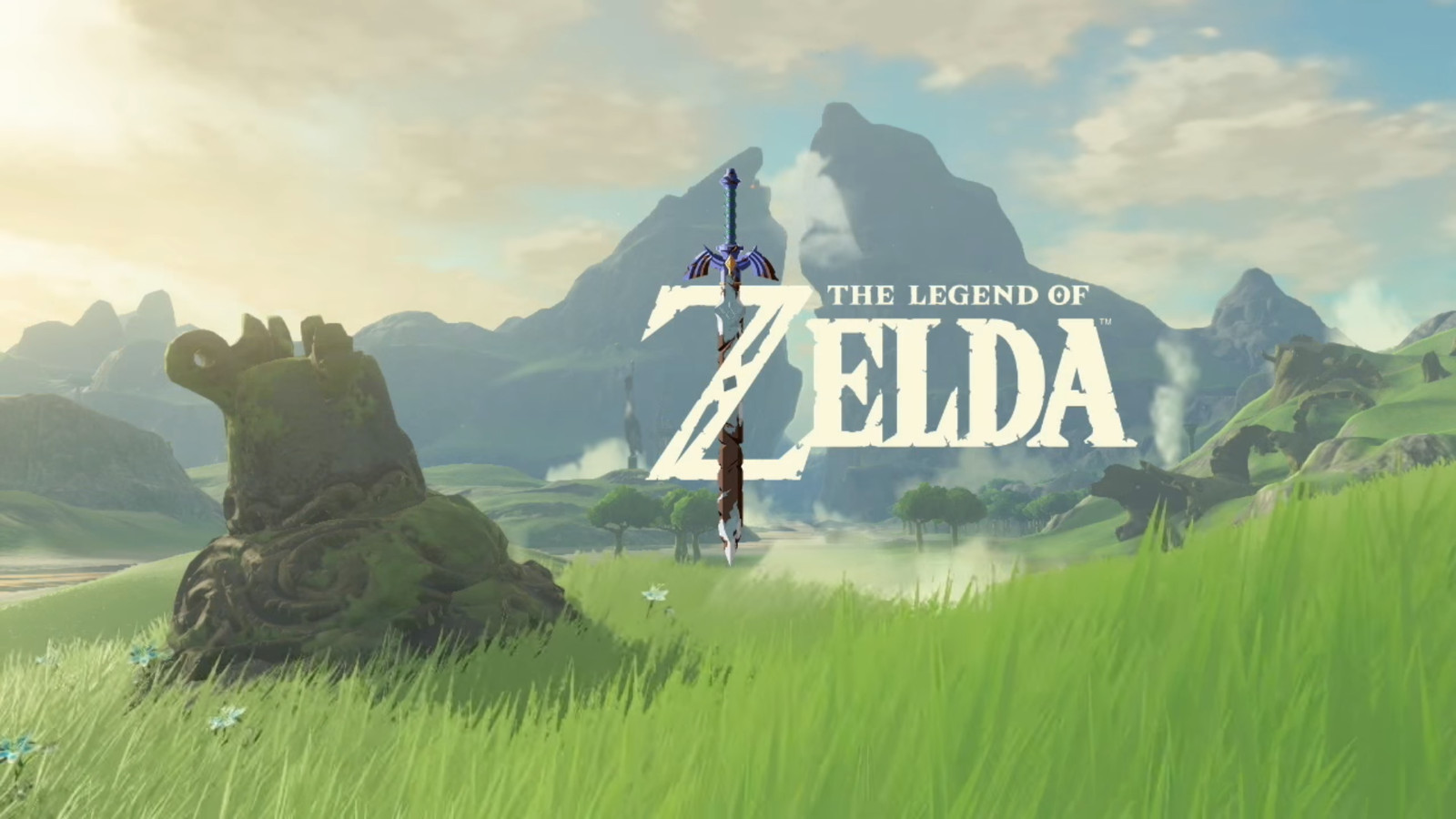 Landscape the legend of zelda zelda breath wild video Custom Gaming Mat Desk