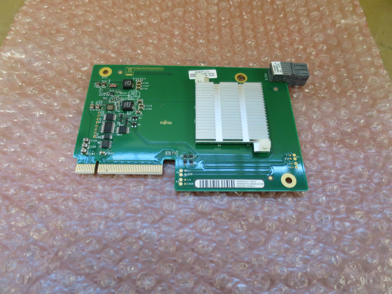 Fujitsu PY Eth Mezz Card 10Gb 2 Port V2 S26361-F3997-L1 D3025-A11 A3C40110781