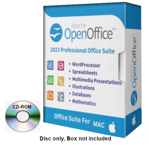 Open Office Home and Student 2023 - Office Software Suite for  MAC  OS