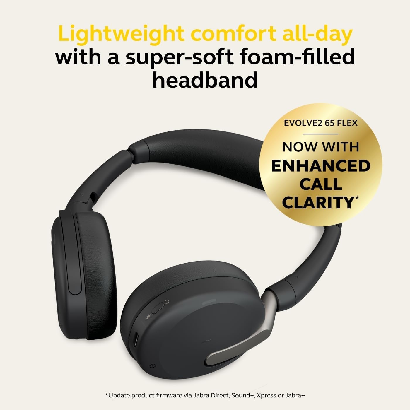 Jabra Evolve2 65 Flex Wireless Stereo Headset Bluetooth Noise Canceling Hybrid 