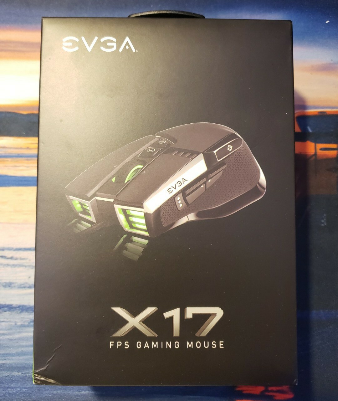  EVGA X17 , Wired Black Customizable 16,000 DPI  mouse 