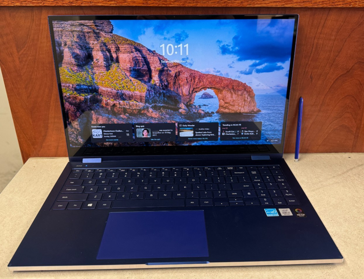 Samsung 15.6 Galaxy Book Flex i7-1065G7 512GB SSD 12GB RAM Win11 Home with S-Pen