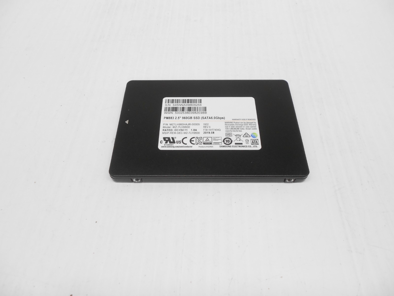 Nimble Storage 960GB SSD 2.5" Drive HF20 HF40 HF60 AF20 AF40 AF60 ES3