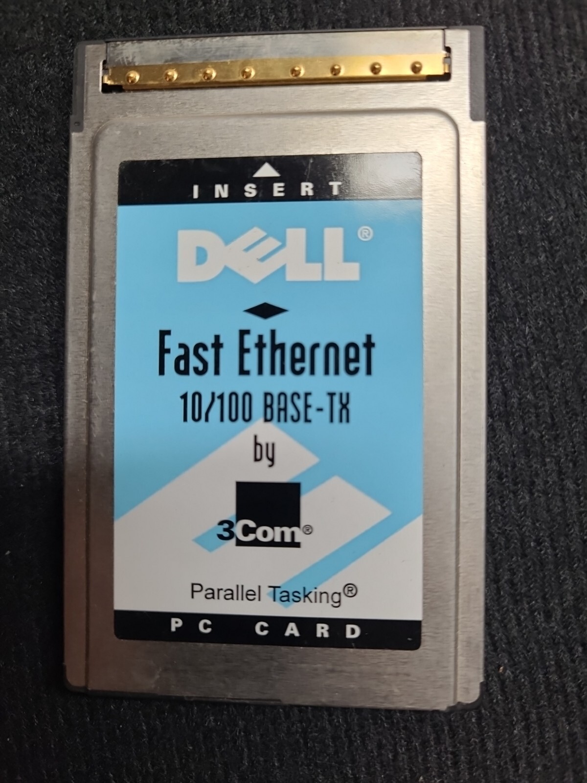 DELL 3Com Fast 10/100 Base-TX LAN Fast Ethernet PC Card 3CCFE575CT-D1 