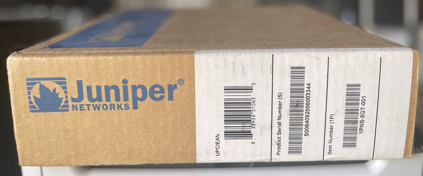 Juniper Networks NS-5GT-001 Netscreen 5GT VPN - New in Box- FREE US SHIPPING