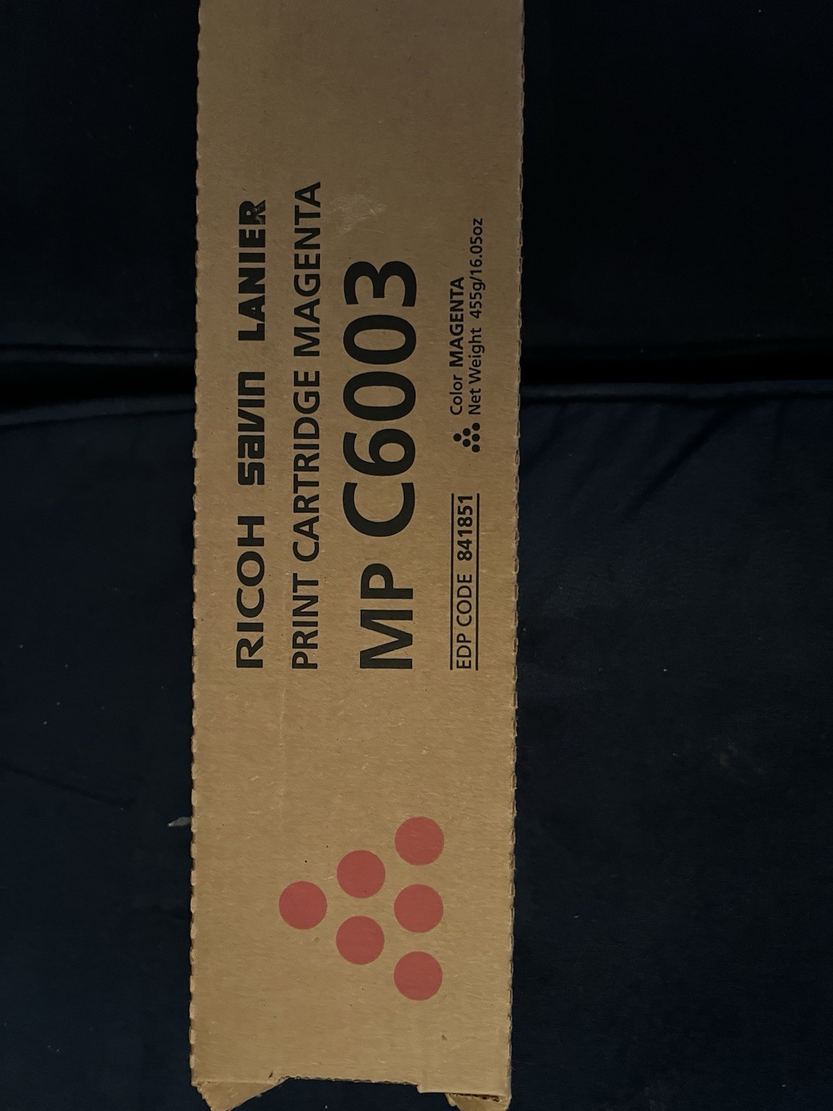 NEW Ricoh Savin MP C6003 Toner Cartridge Magenta for C6003S C5503 C6003 841851