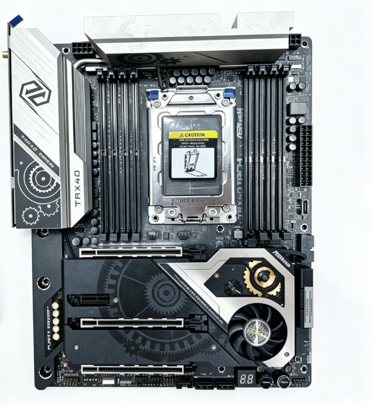 TRX40 ASRock TRX40 TAICHI sTRX4 AMD SATA 6Gb/sASRock DDR4 ATX AMD Motherboard