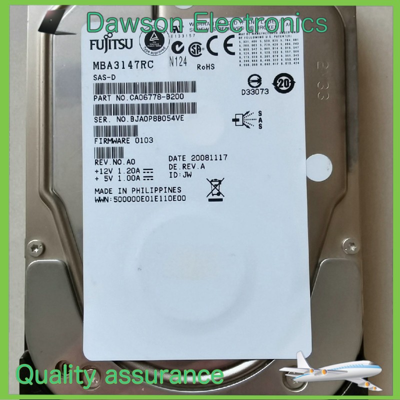 Fujitsu MBA3147RC 15K Workstation SAS Hard Drive