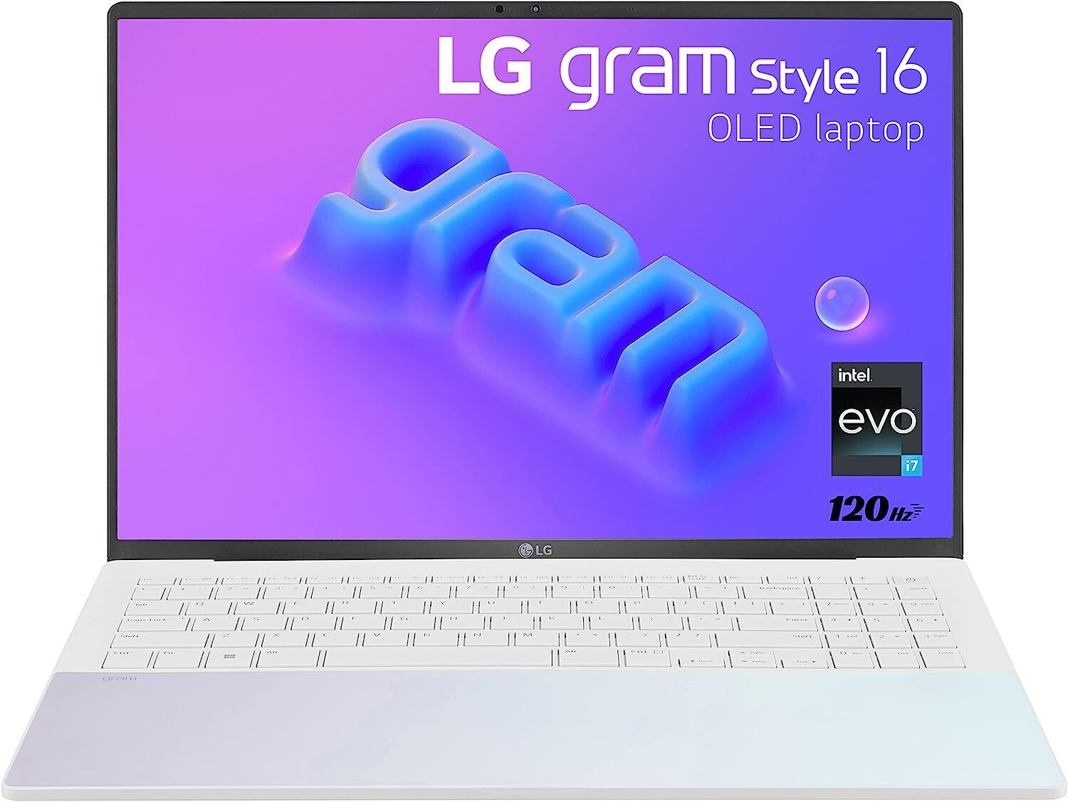 LG Gram Style 16” 3200x2000 OLED Laptop i7-1360P 32GB 1TB SSD - Dynamic White