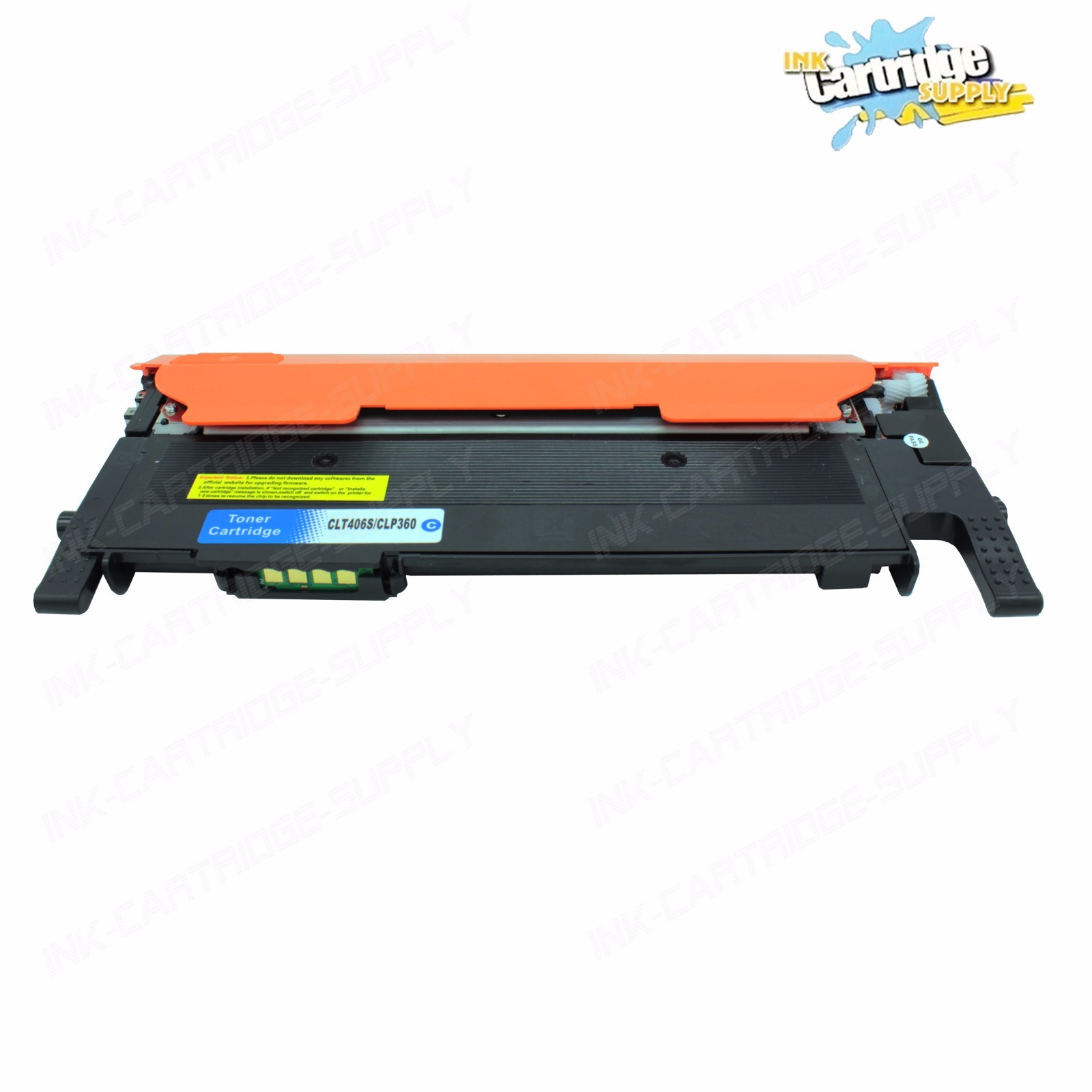 1PK CLT406S Cyan Color Toner For Samsung CLP-365W CLX-3305FW C410W  C460FW 