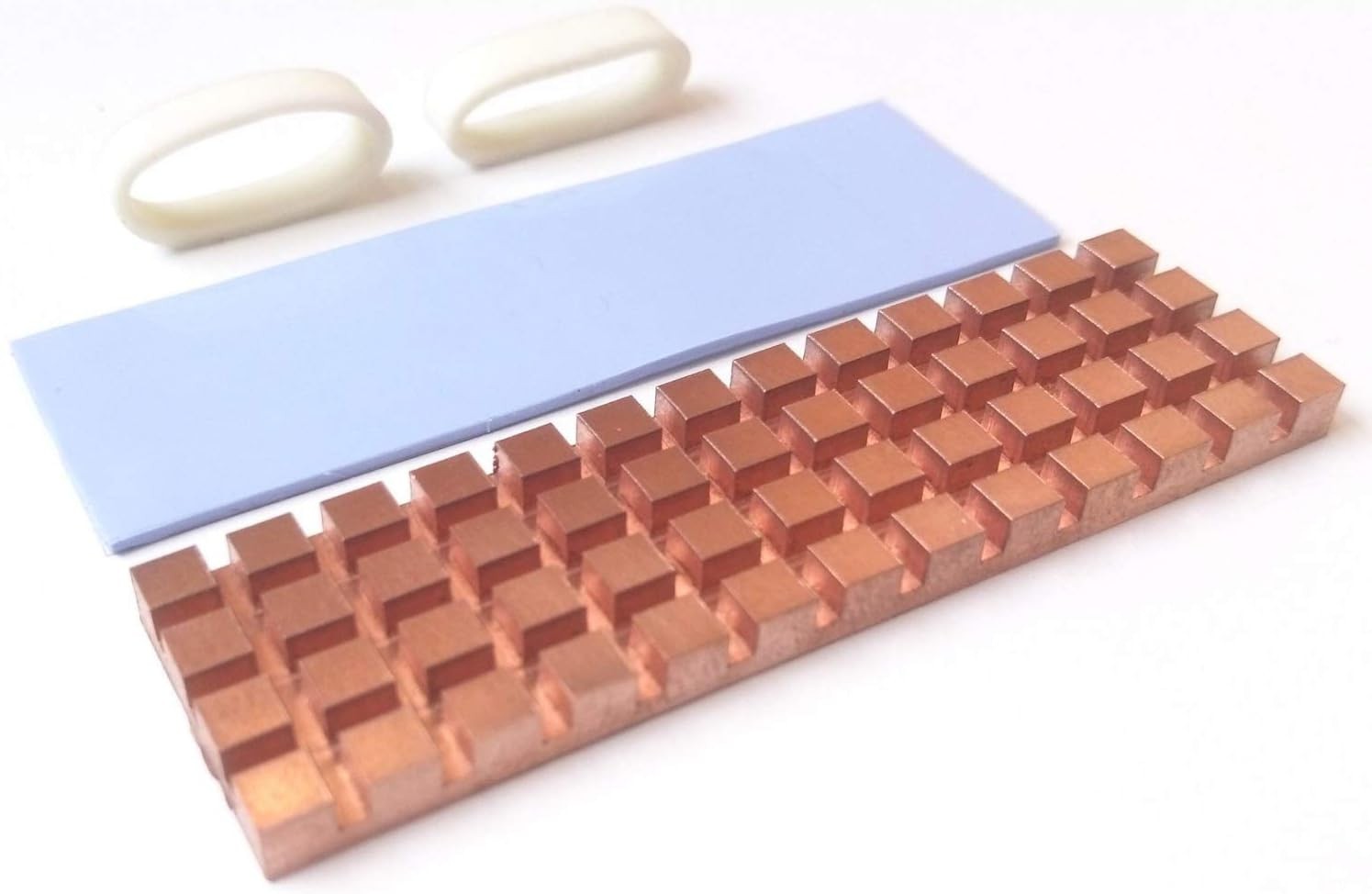 Easycargo M.2 2280 SSD Heatsink Kit, Cooler Heat Sink + Silicone Based Therma...