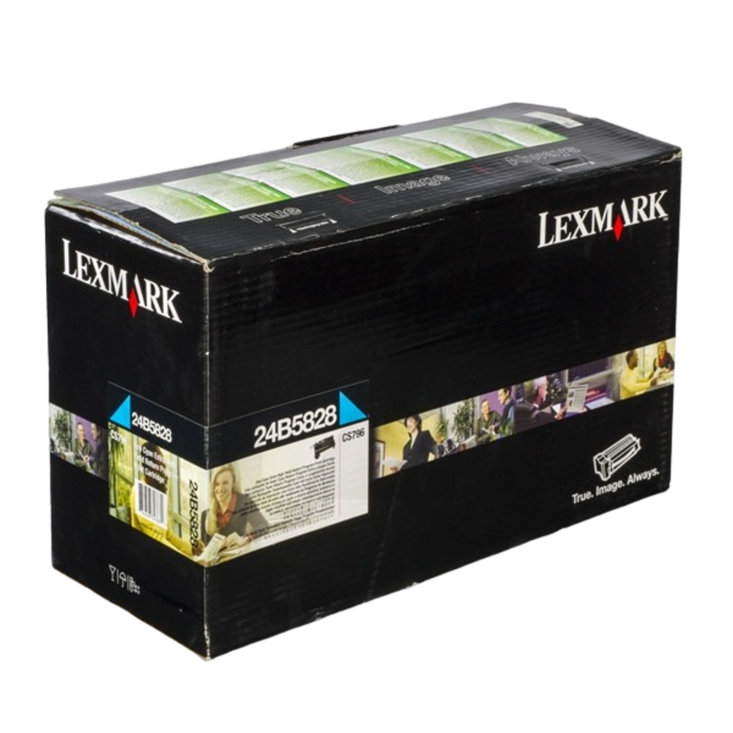 Genuine Lexmark 24B5828 Cyan Extra High-Yield Toner - NEW SEALED