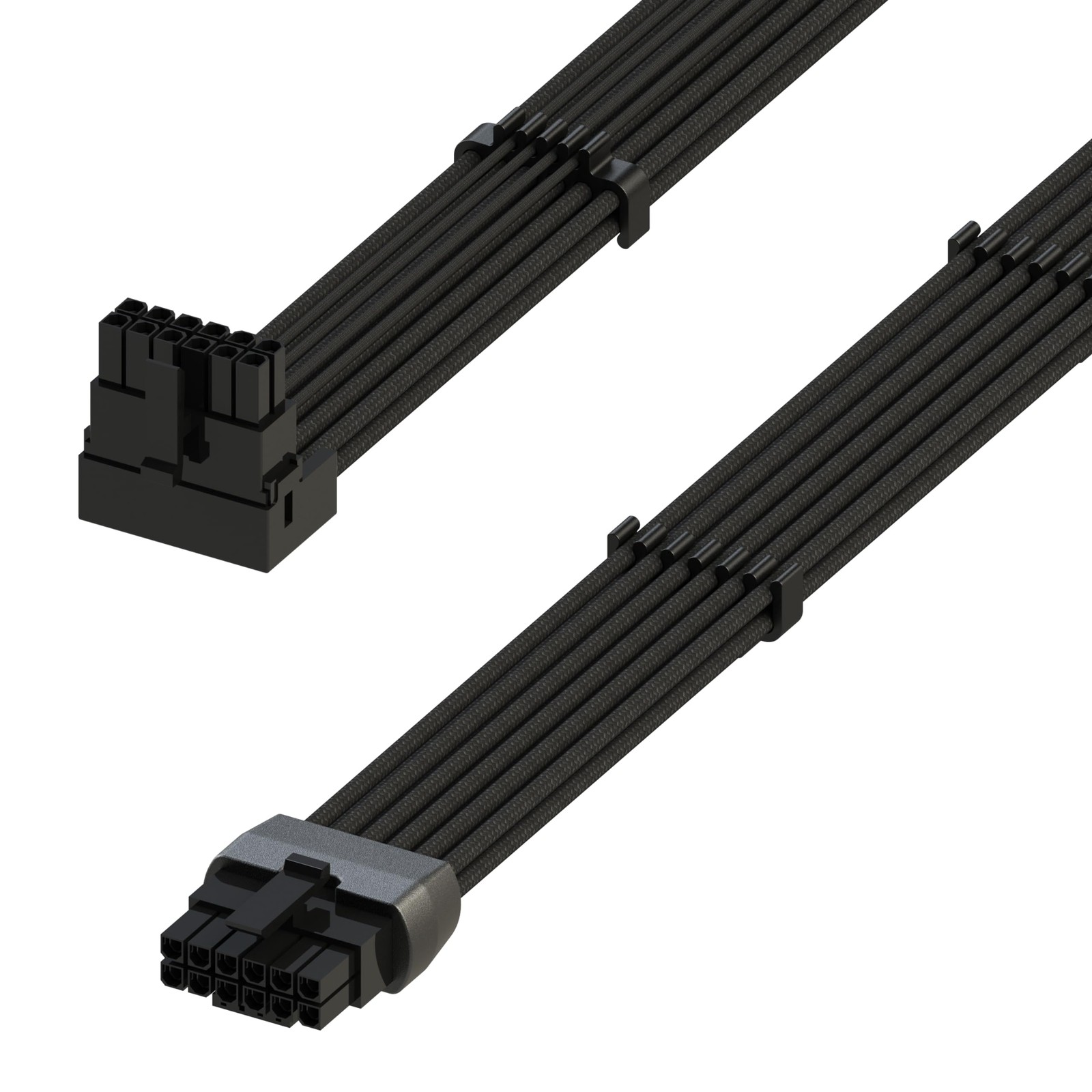 12VHPWR PSU-GPU Power Cable 600W 16Pin/12+4 PCIe 5.0 70cm Left Angle RTX GPU