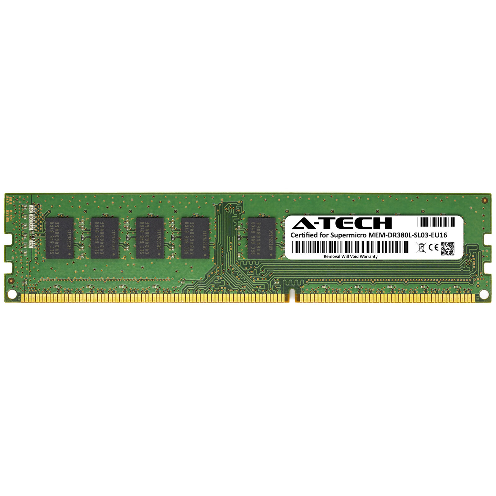 8GB PC3L-12800E Supermicro MEM-DR380L-SL03-EU16 Equivalent Server Memory RAM