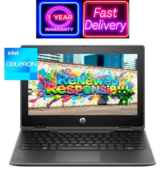 CLEARANCE~ 11.6 HP Pro Fortis G9 Laptop PC: TouchScreen Webcam Windows 11 Pro