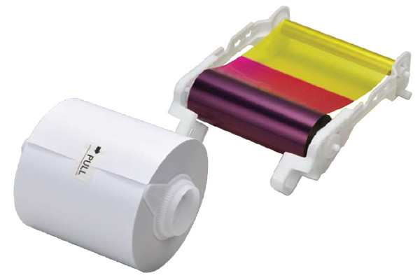 Mitsubishi M1A 4x6" Print Kit (CK-KM46S), 1 roll of paper & ribbon per box