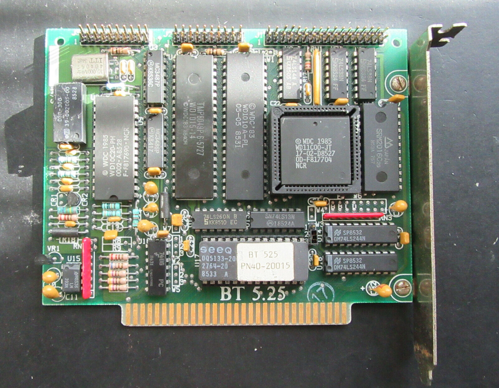 Genuine Vintage Very Rare Basic Time BT5.25 40-20015 PC/XT 8-Bit ISA Controller