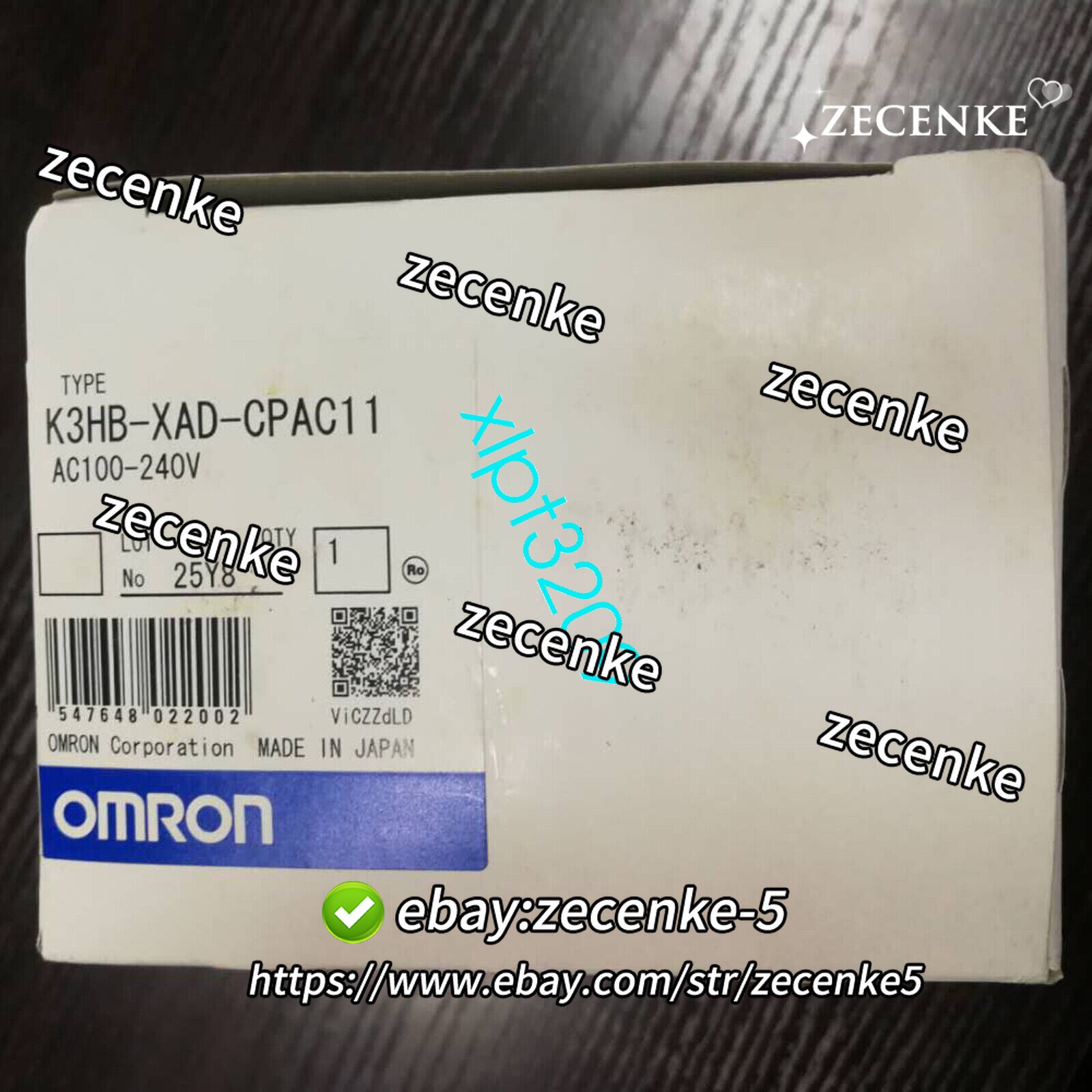 K3HB-XAD-CPAC11 new omron current and voltage rotation table FedEx or DHL