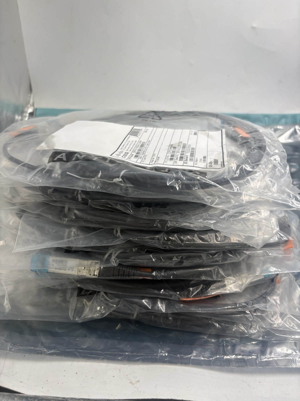 Lot of 21 NEW Cisco 37-0961-03 SFP-H10GB-CU3M Copper Twinax Cables