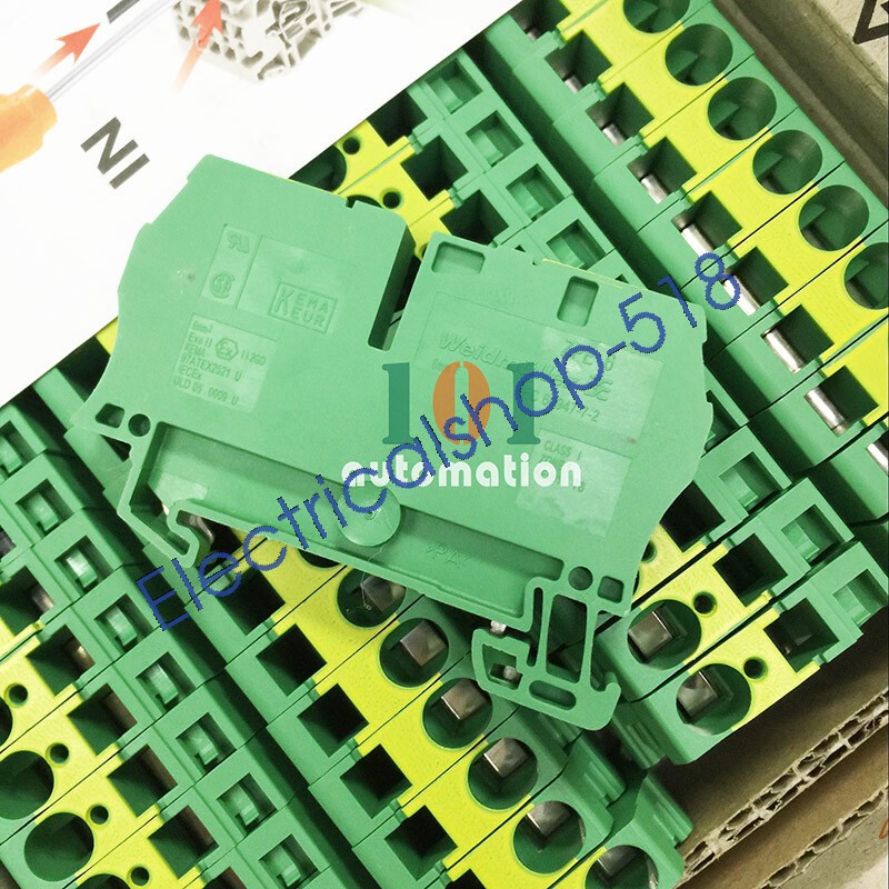 QTY:50 NEW FOR Weidmuller Terminal block ZPE 6 1608670000 6mm² DHL/FedEx