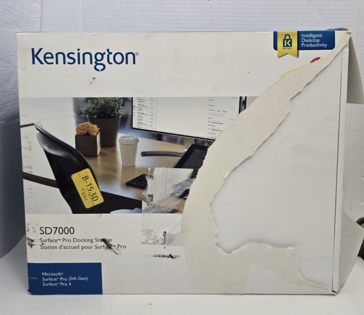 Kensington SD7000 Microsoft Surface Pro 4 5th Gen DOCKING STATION Open Box