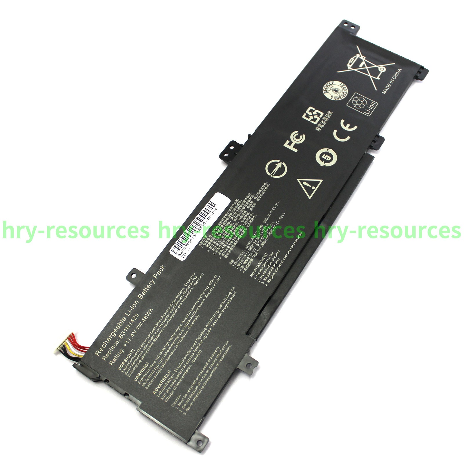 New B31N1429 Laptop Battery for Asus K501LX K501UX K501UB K501LB V505L A501L
