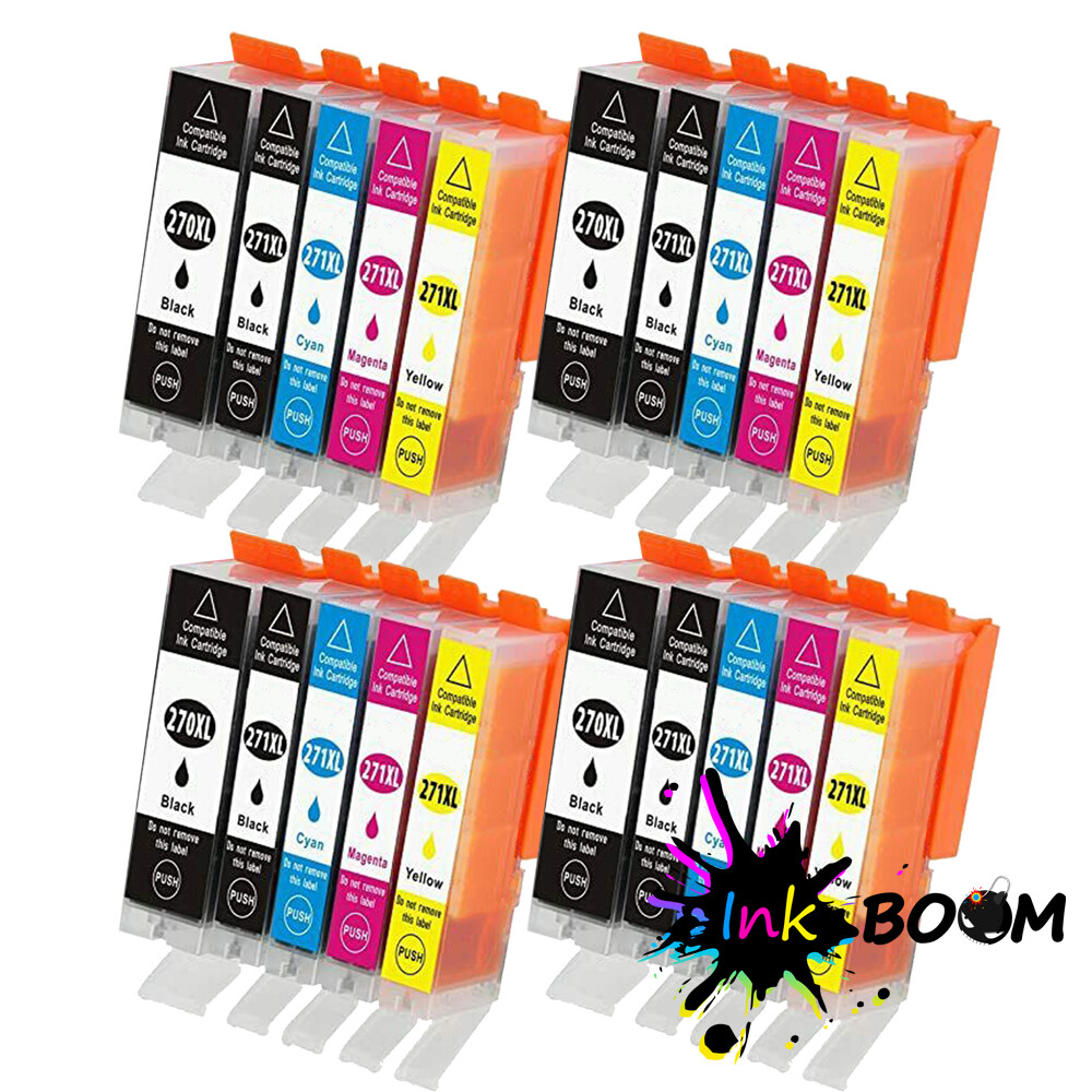 20 Ink for PGI-270XL CLI-271XL Pixma MG5720 MG6820 TS5020 TS6020 MG7720