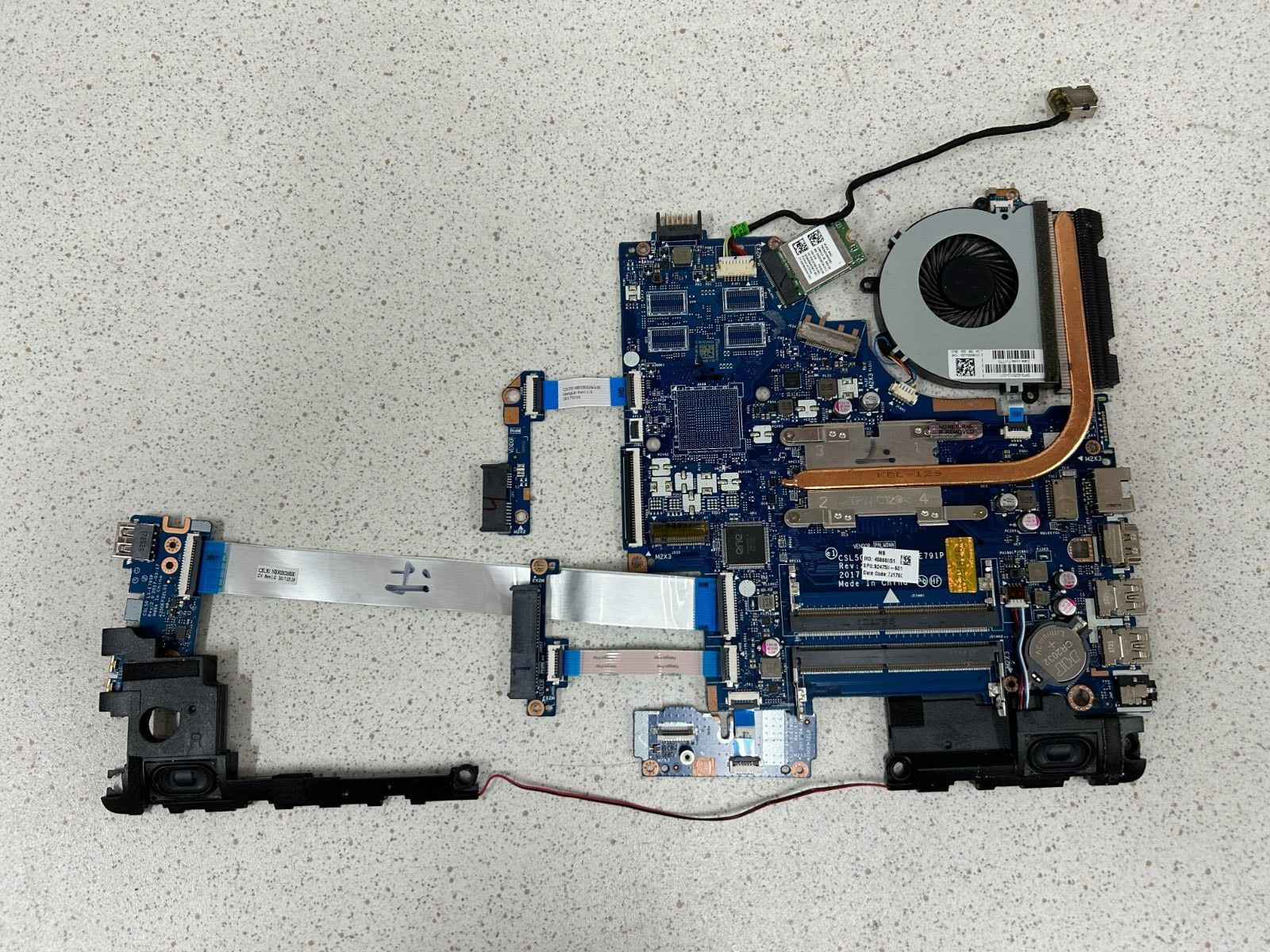 HP 15-bs0xx Series 15.6"Intel i3-6006U 2.0GHz Motherboard 924755-001 W/all Parts