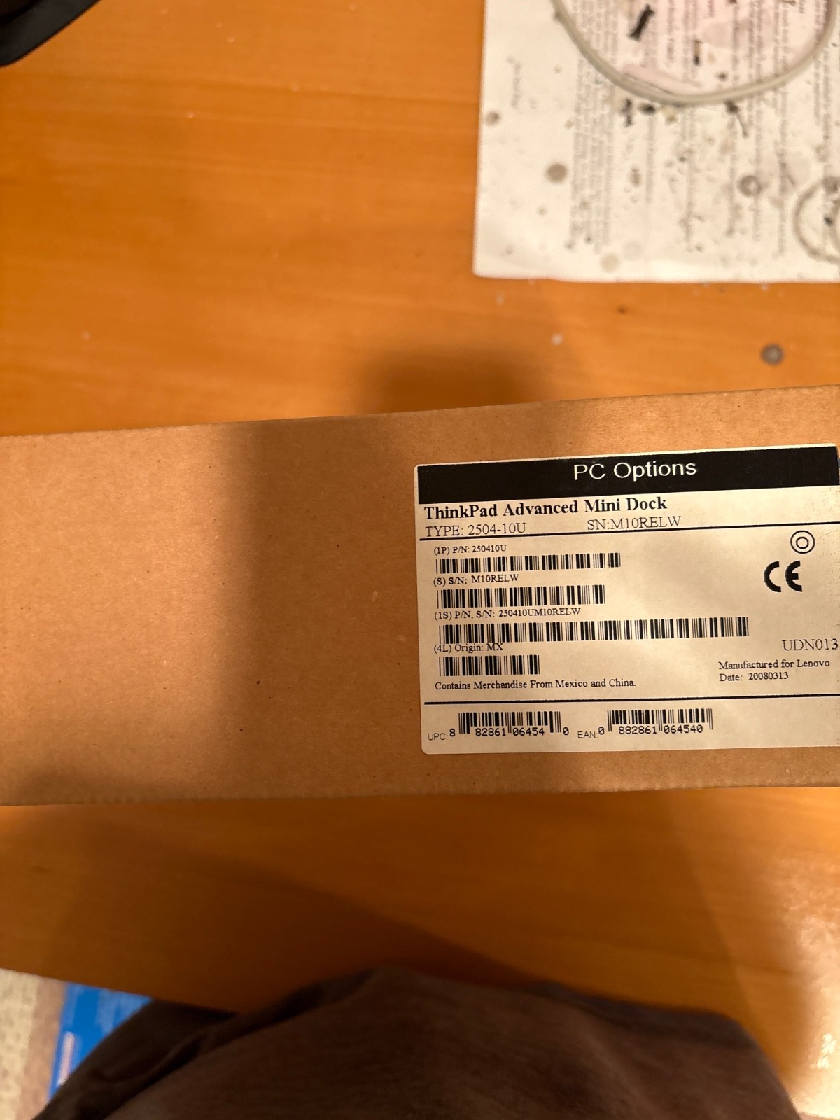 BRAND NEW SEALED Lenovo ThinkPad Advanced Mini-Dock Port Replicator - 2504-10U
