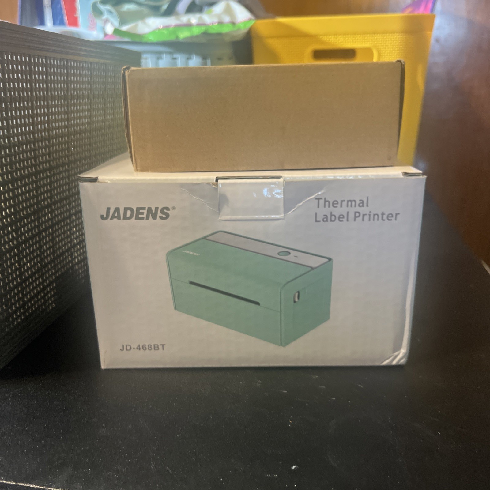 Jadens JD-468BT  USB & Bluetooth 203 DPI Resolution Thermal Label Printer Teal