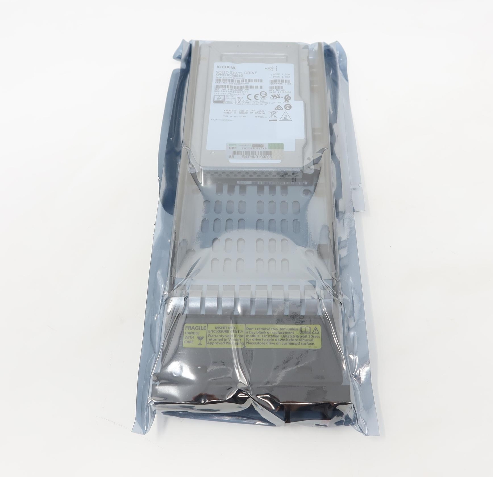 P14033-001 HPE 960GB 2.5" SAS 12Gb/s RI MSA M2 SSD KPM51RUG960G R0Q46A